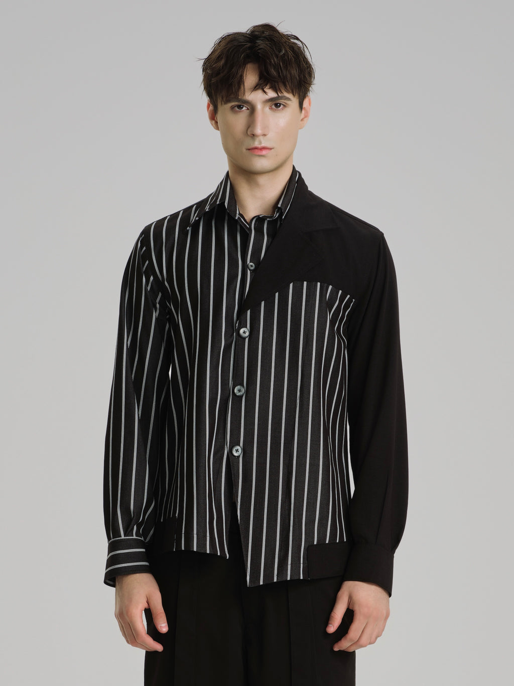 Shadow Stripes Deconstructed Shirt