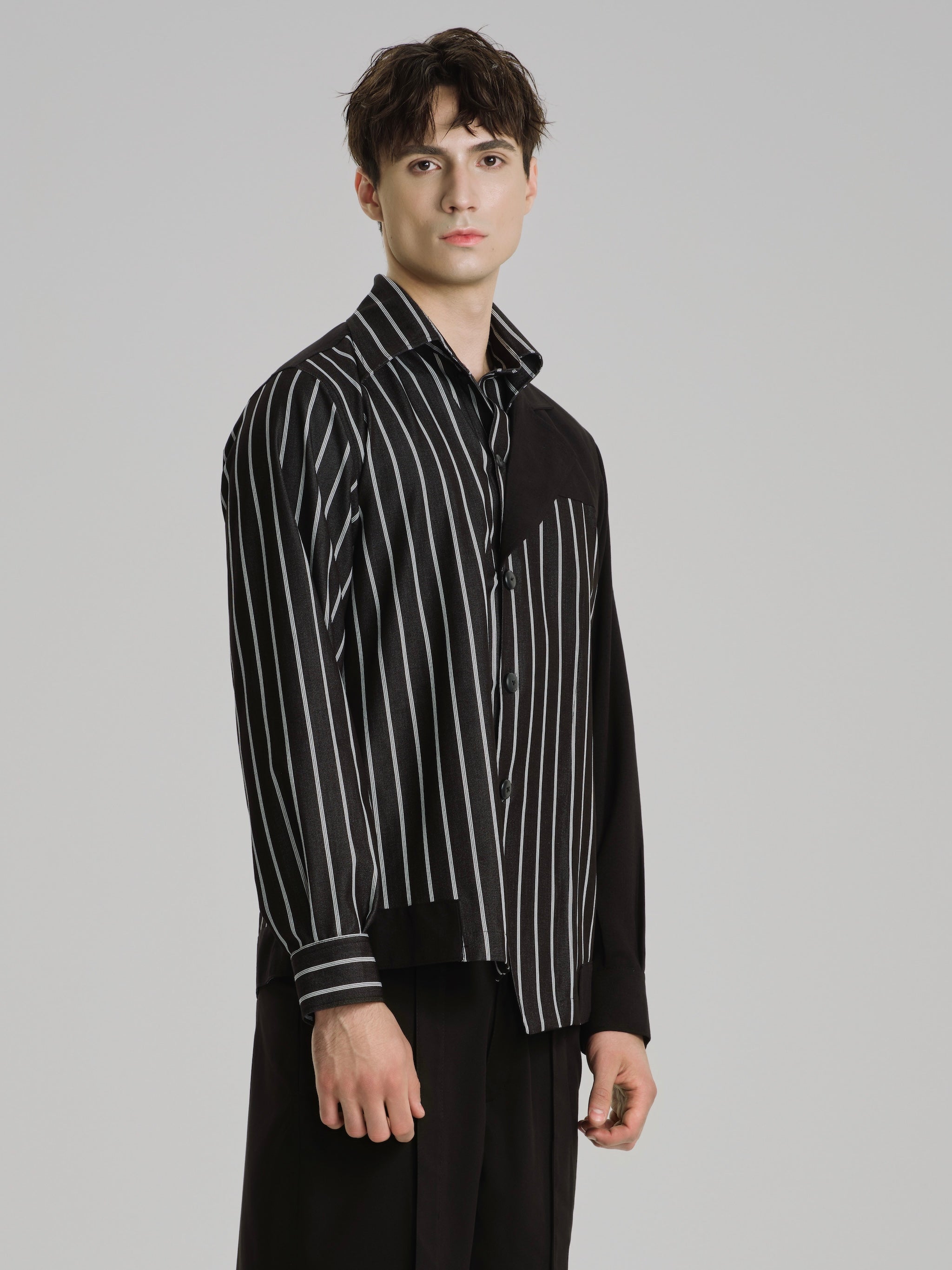 Shadow Stripes Deconstructed Shirt