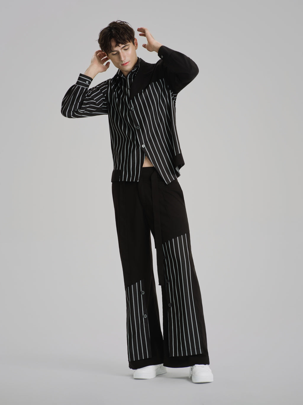 Shadow Stripes Deconstructed Shirt