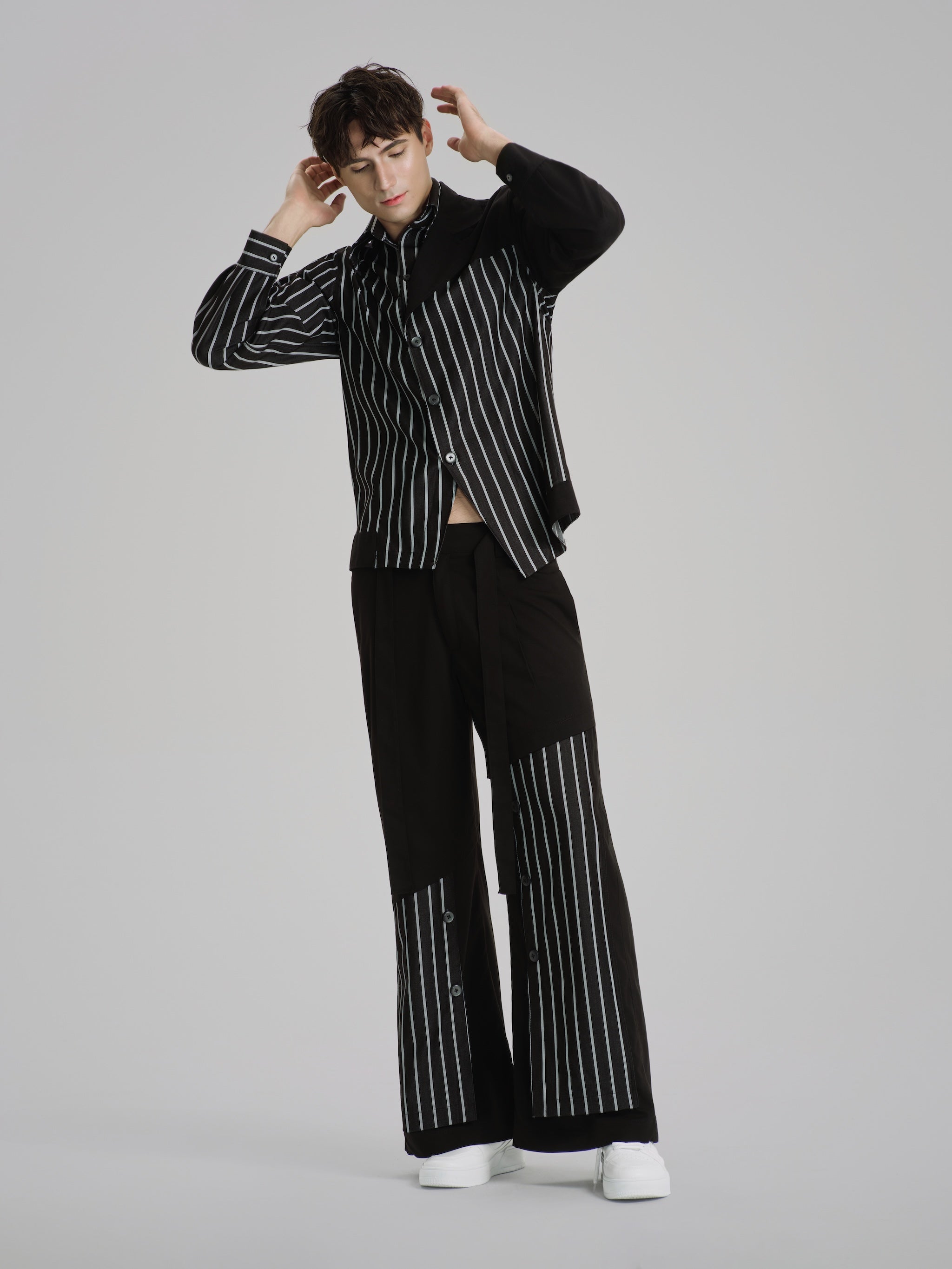 Shadow Stripes Deconstructed Shirt