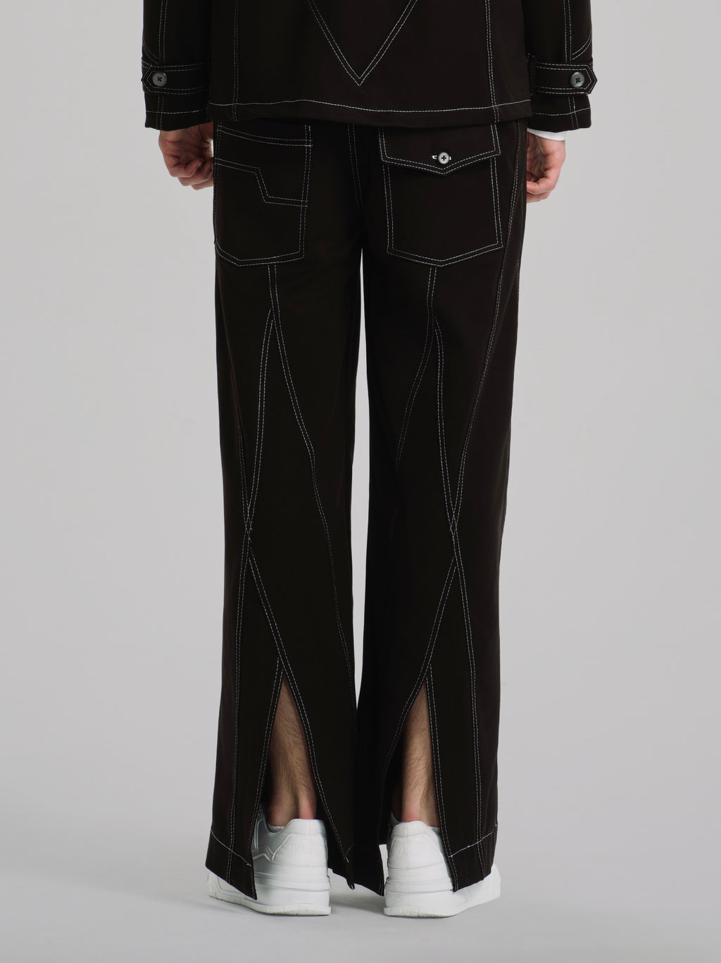 Black Nomad Wide Utility Pants