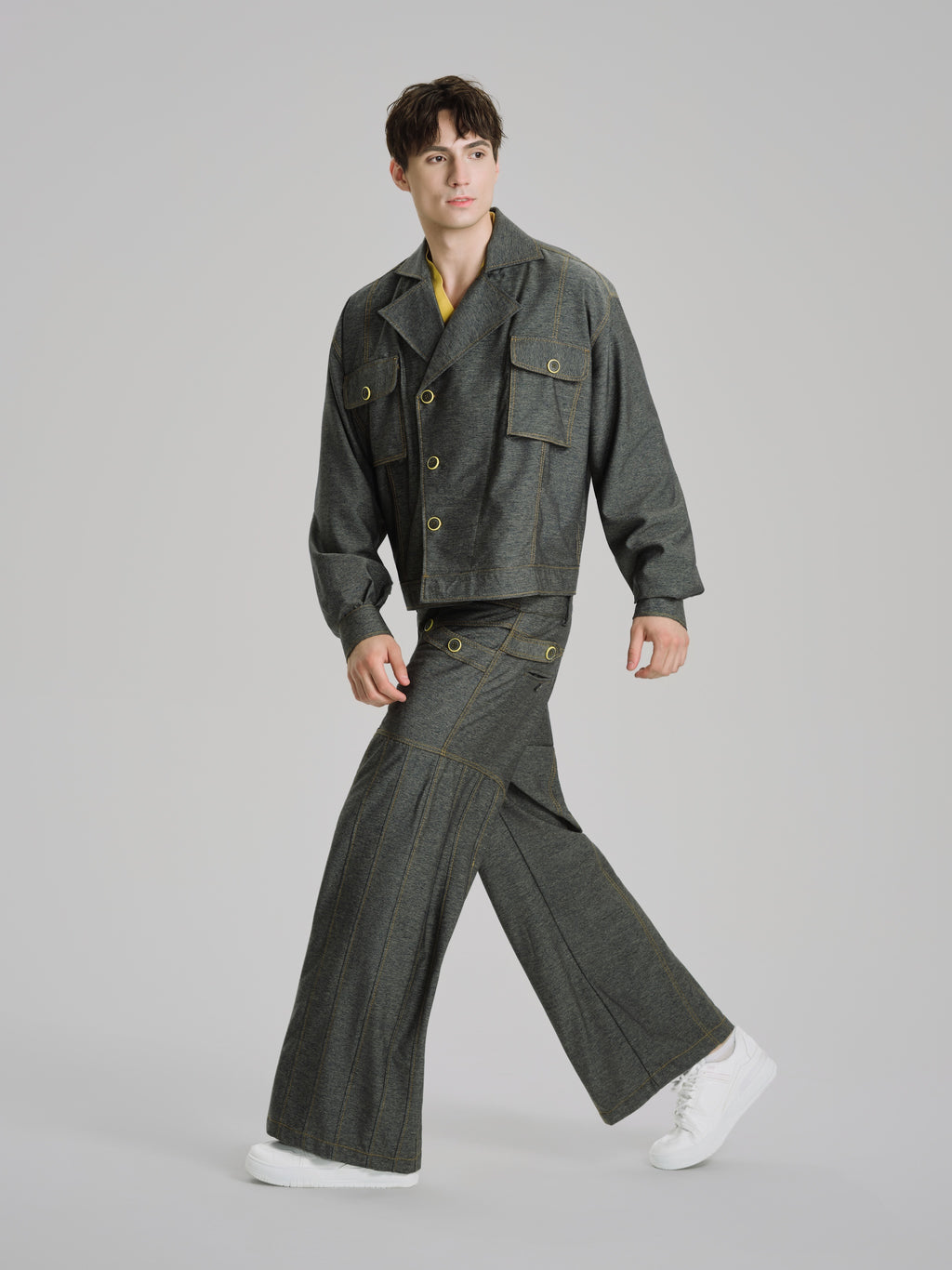 Golden Nomad Wide Pants