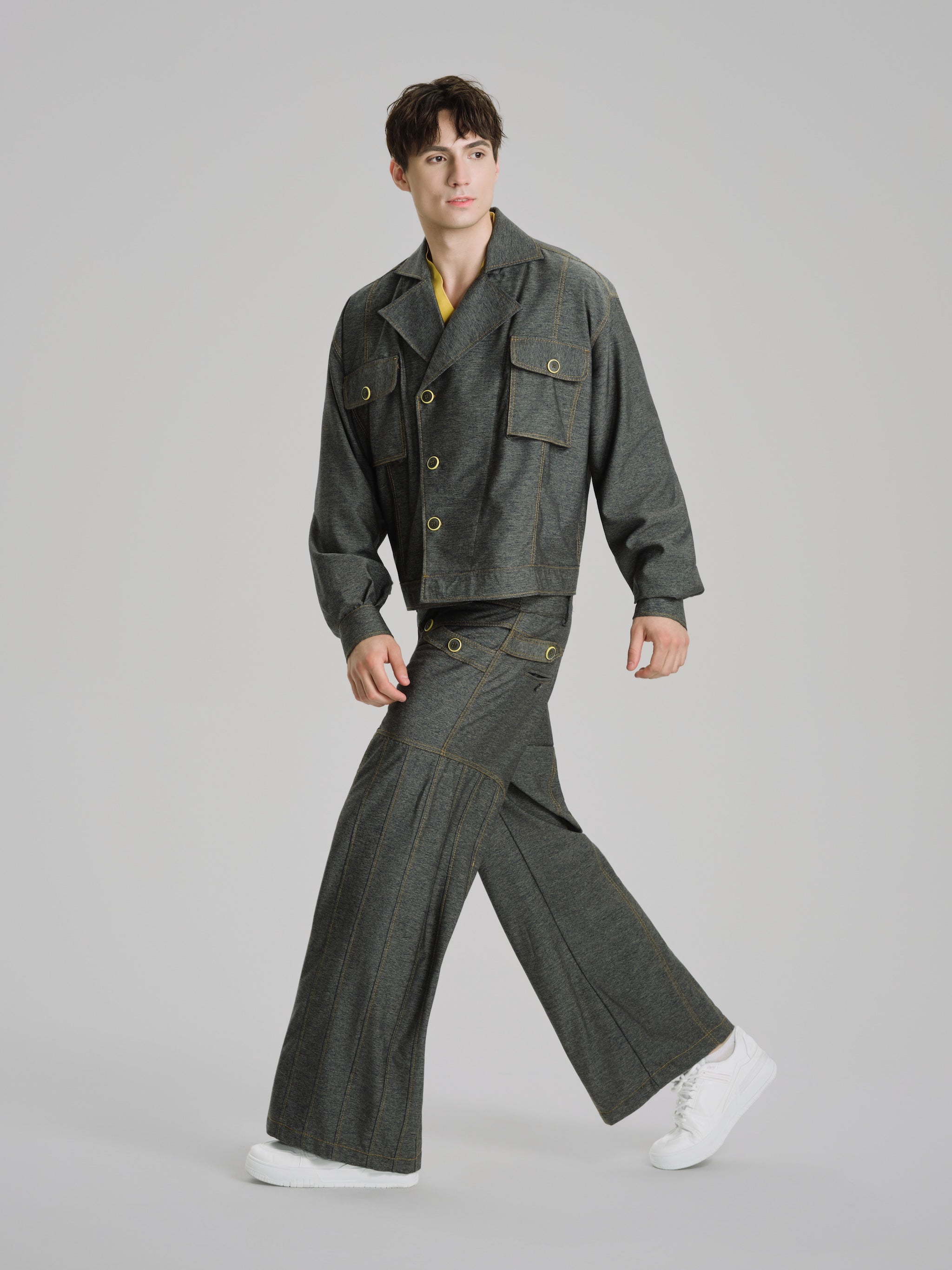 Golden Nomad Wide Pants