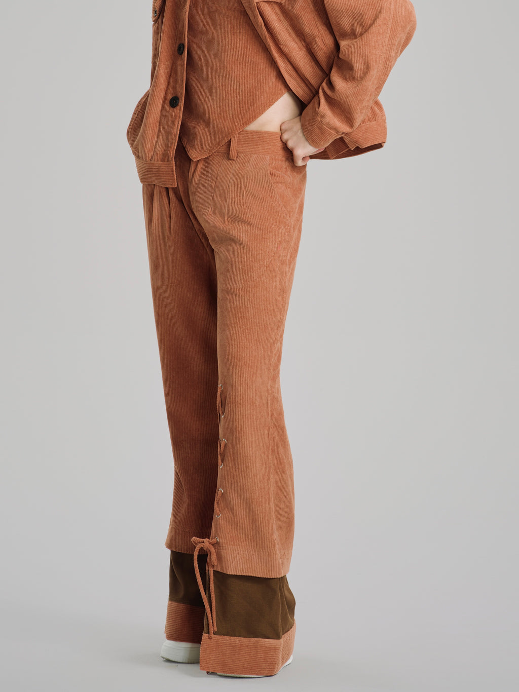 Terracotta Wide Pants