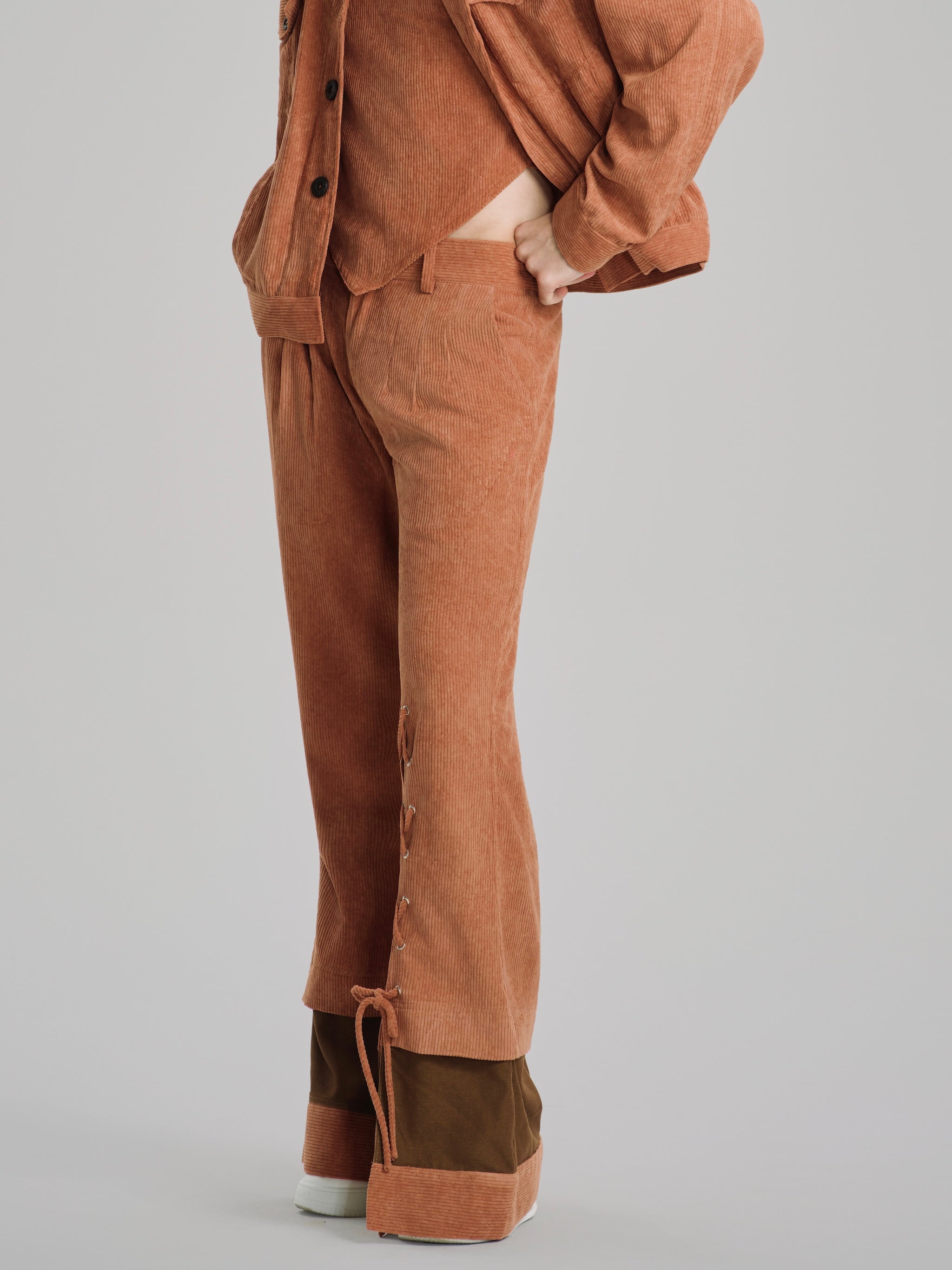 Terracotta Wide Pants