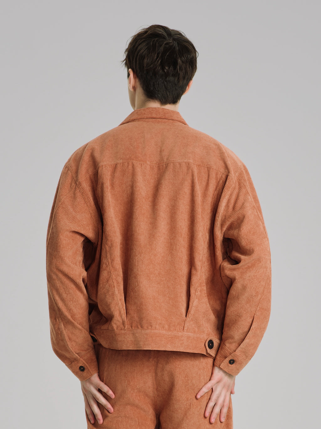 Terracotta Corduroy Jacket