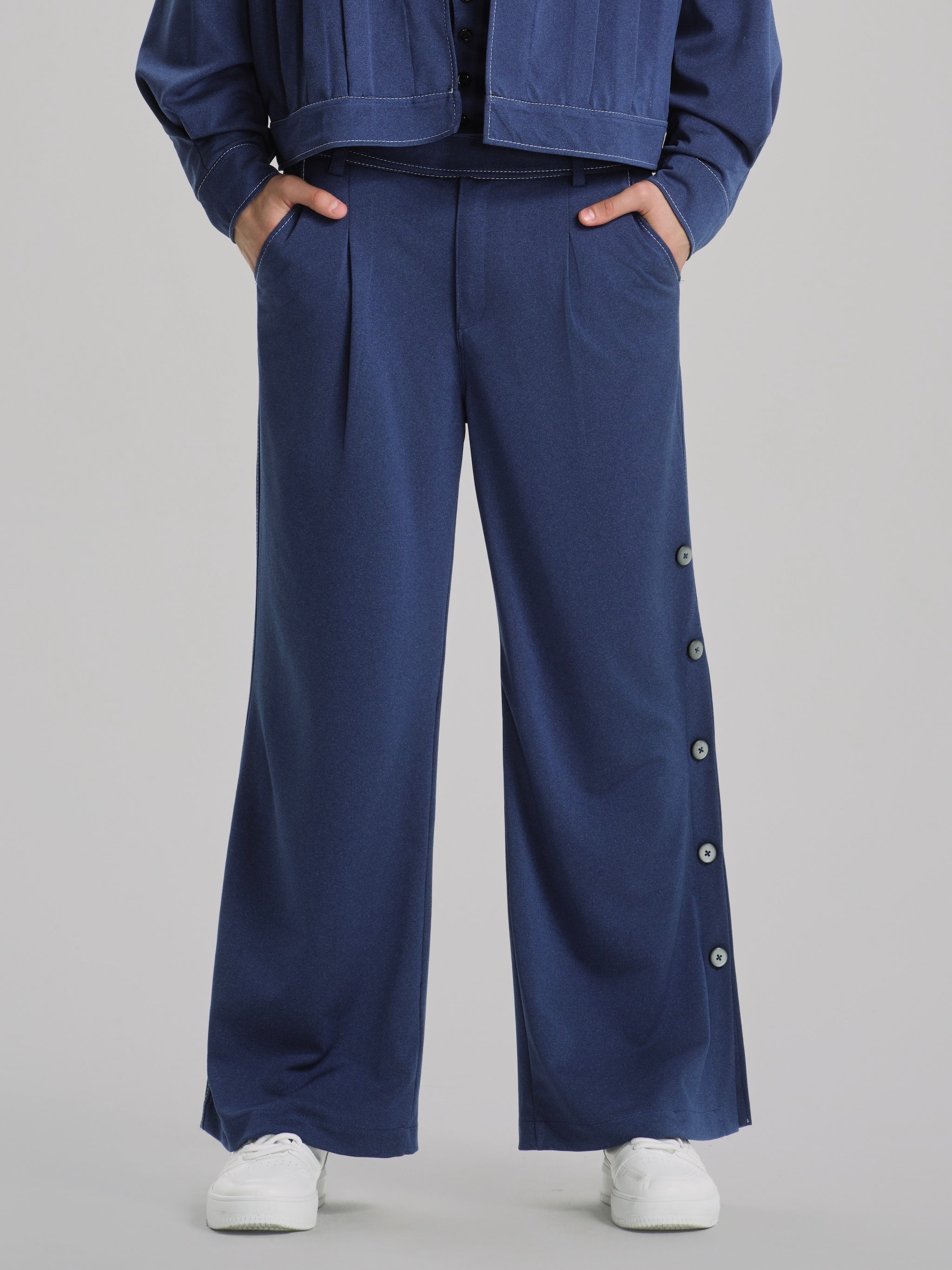 Bleu Marais Wide Pants