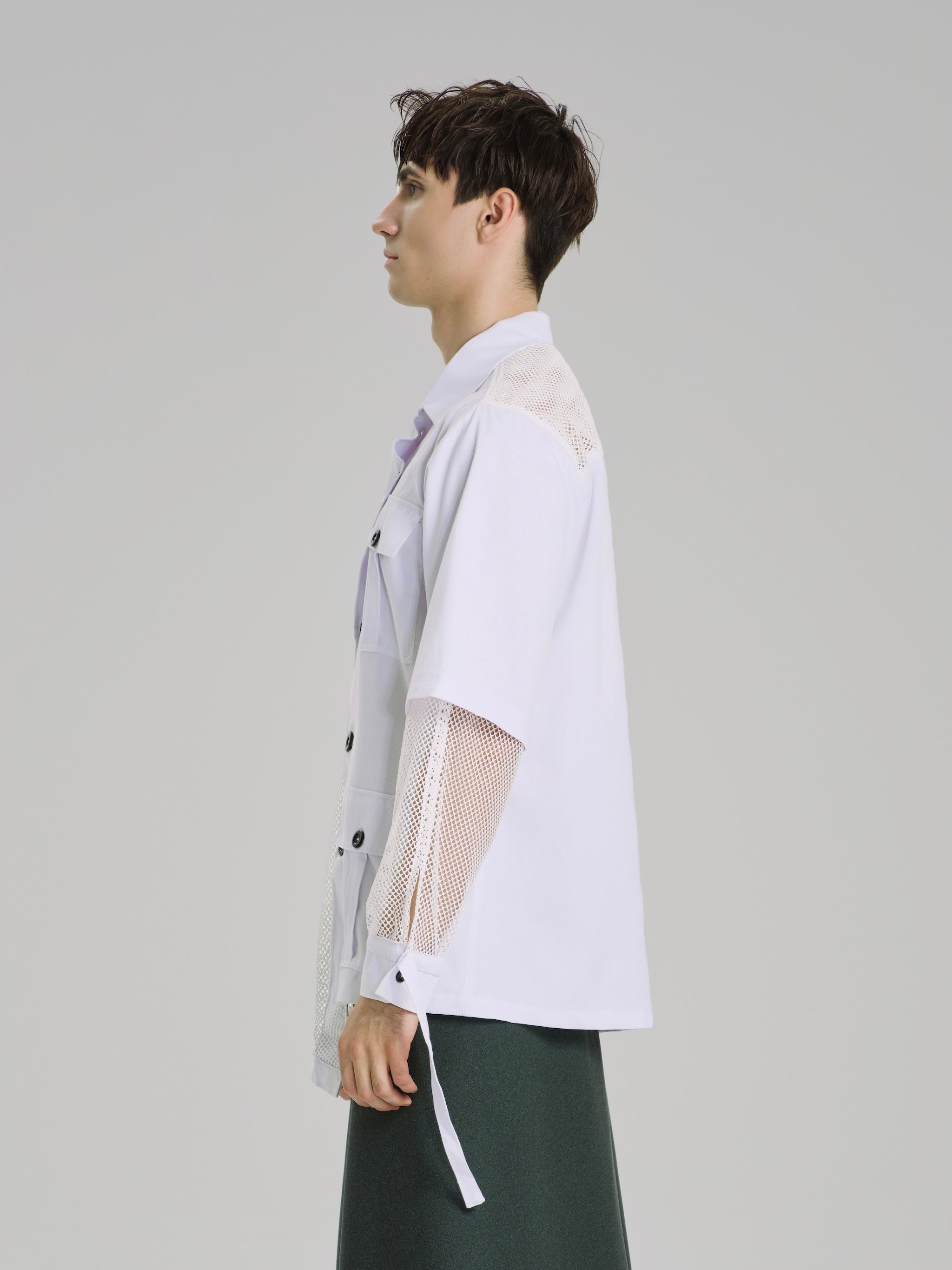Le Silence Vert Mesh Shirt