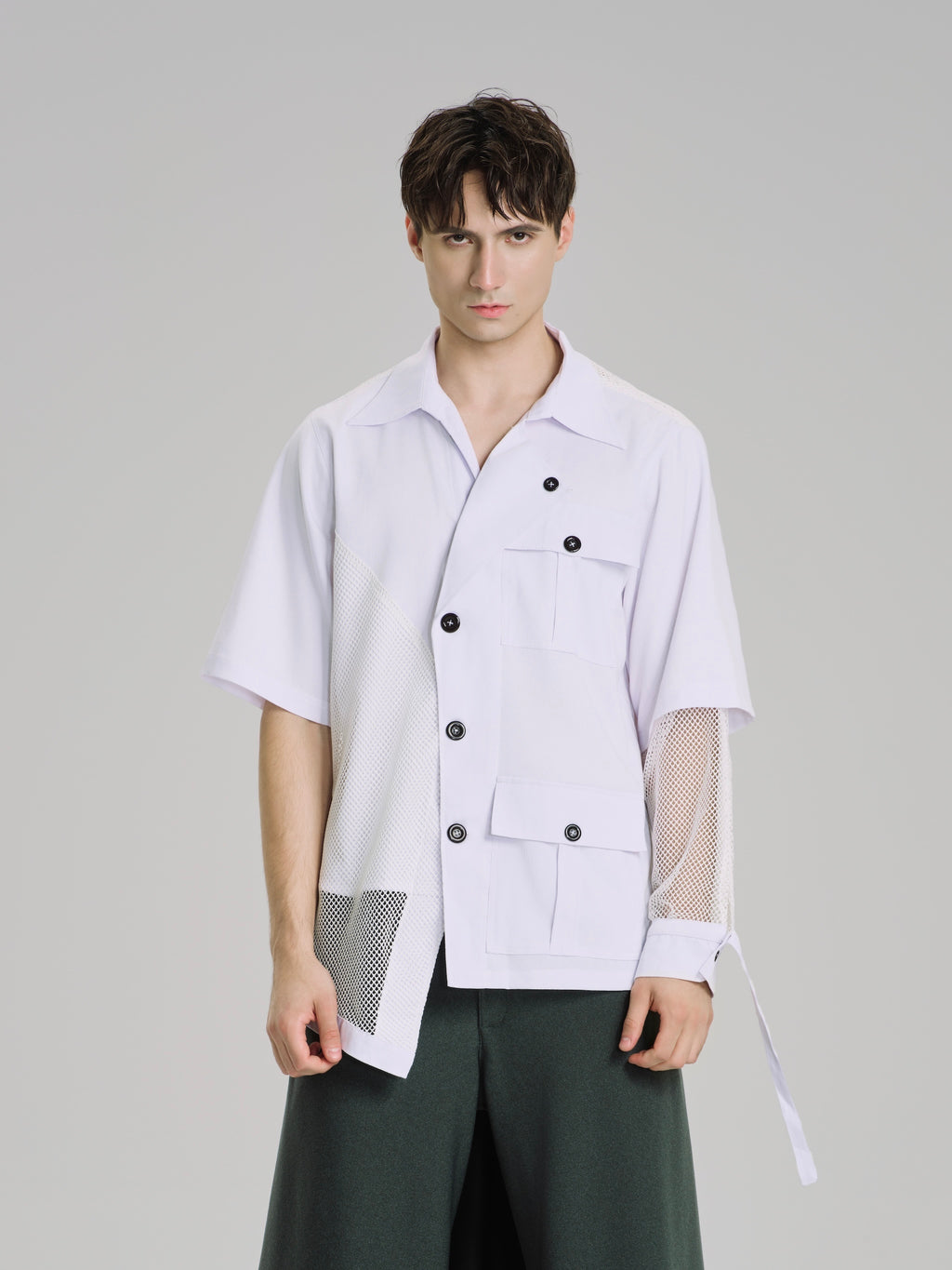 Le Silence Vert Mesh Shirt